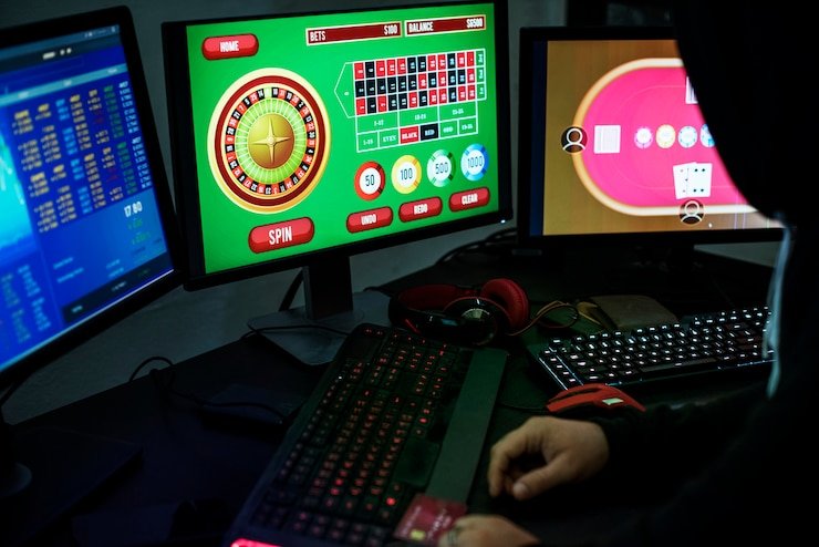 Antarmuka pemilihan nomor Live Draw dengan berbagai format undian